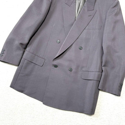 Old clothes retro double suit set up XL equivalent high quality mohair material Masaki Suda