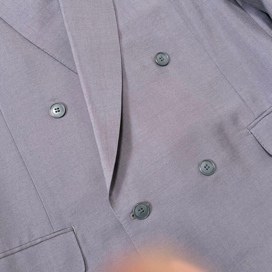Old clothes retro double suit set up XL equivalent high quality mohair material Masaki Suda