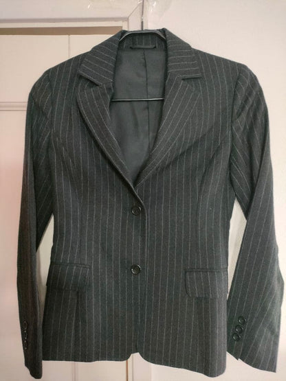 Rare 90sLARIVABIANCA Lariva Bianca wool 100 pinstripe jacket
