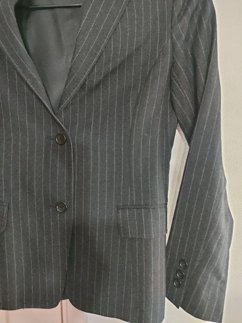 Rare 90sLARIVABIANCA Lariva Bianca wool 100 pinstripe jacket