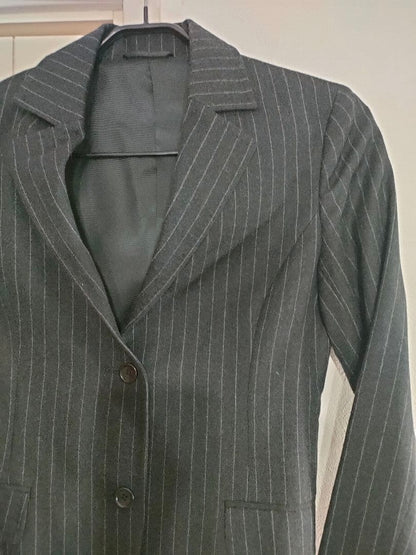 Rare 90sLARIVABIANCA Lariva Bianca wool 100 pinstripe jacket