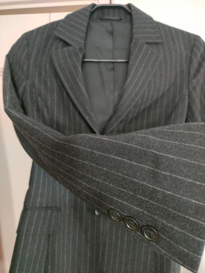 Rare 90sLARIVABIANCA Lariva Bianca wool 100 pinstripe jacket