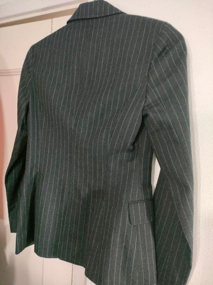 Rare 90sLARIVABIANCA Lariva Bianca wool 100 pinstripe jacket