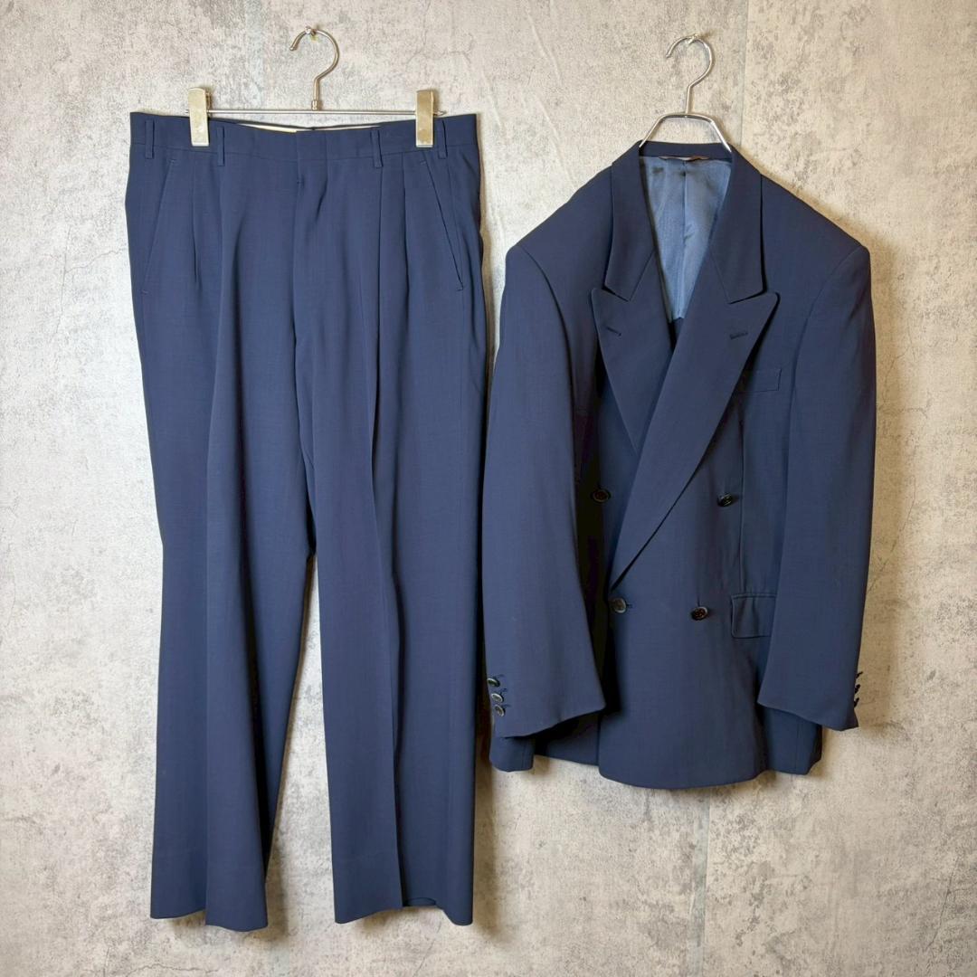 mila schon double suit setup navy blue unlined N3267