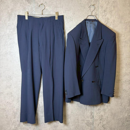 mila schon double suit setup navy blue unlined N3267