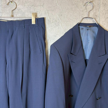 mila schon double suit setup navy blue unlined N3267