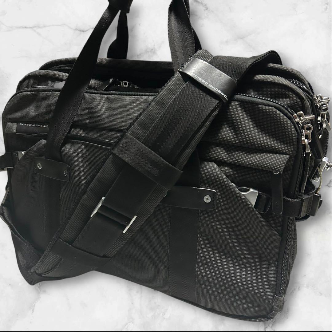 [Extremely good condition] Porsche Design Cargon P'2300 2way business bag