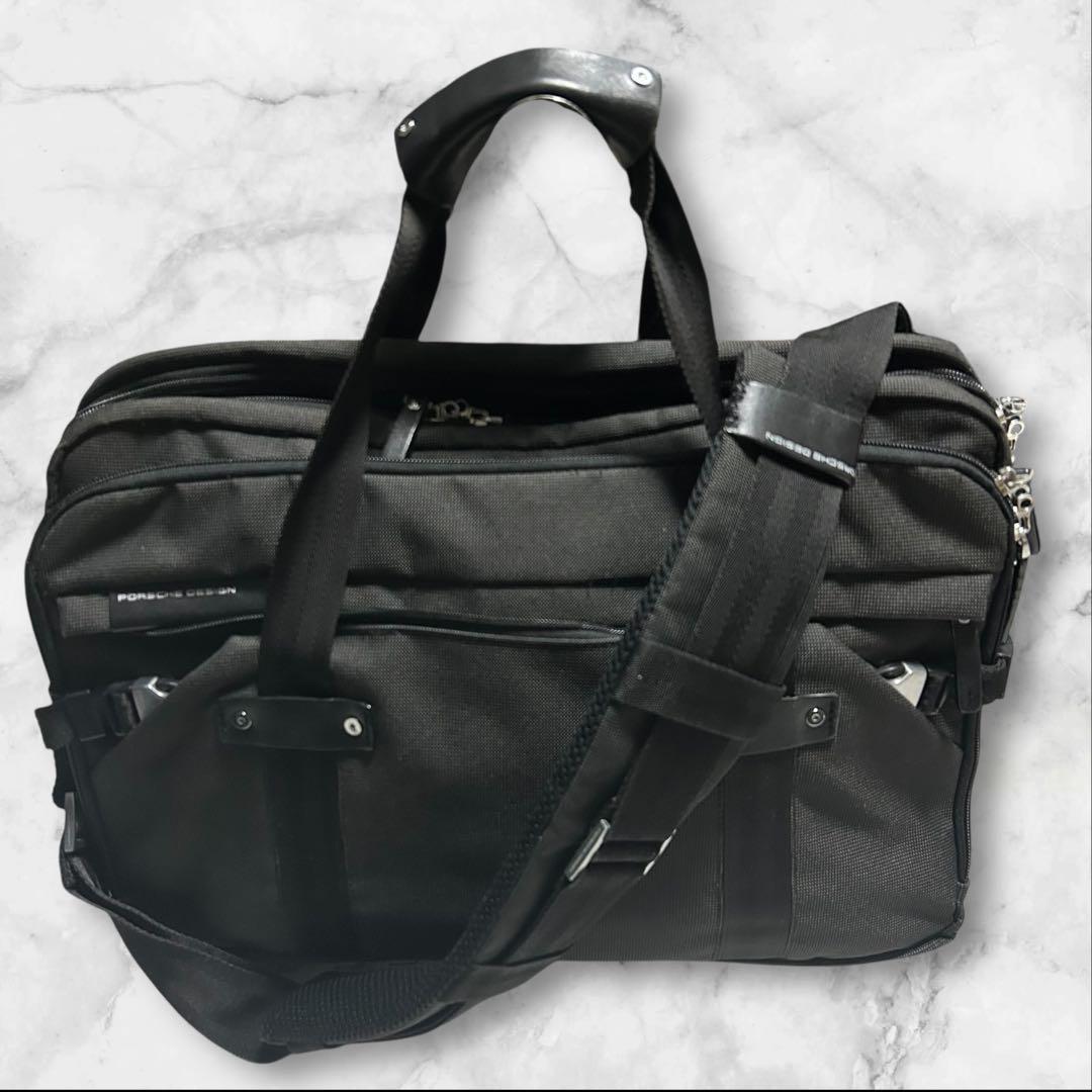[Extremely good condition] Porsche Design Cargon P'2300 2way business bag