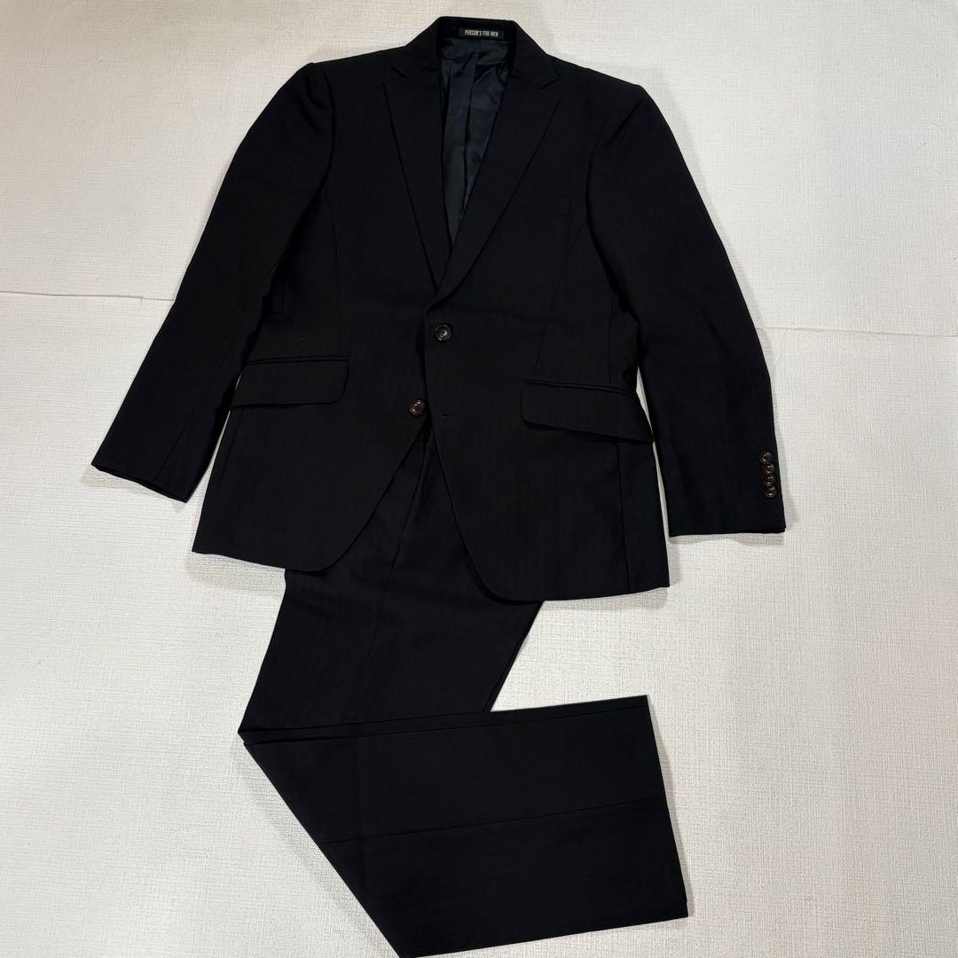 PERSON'S FOR MEN Suit Setup Black S-M