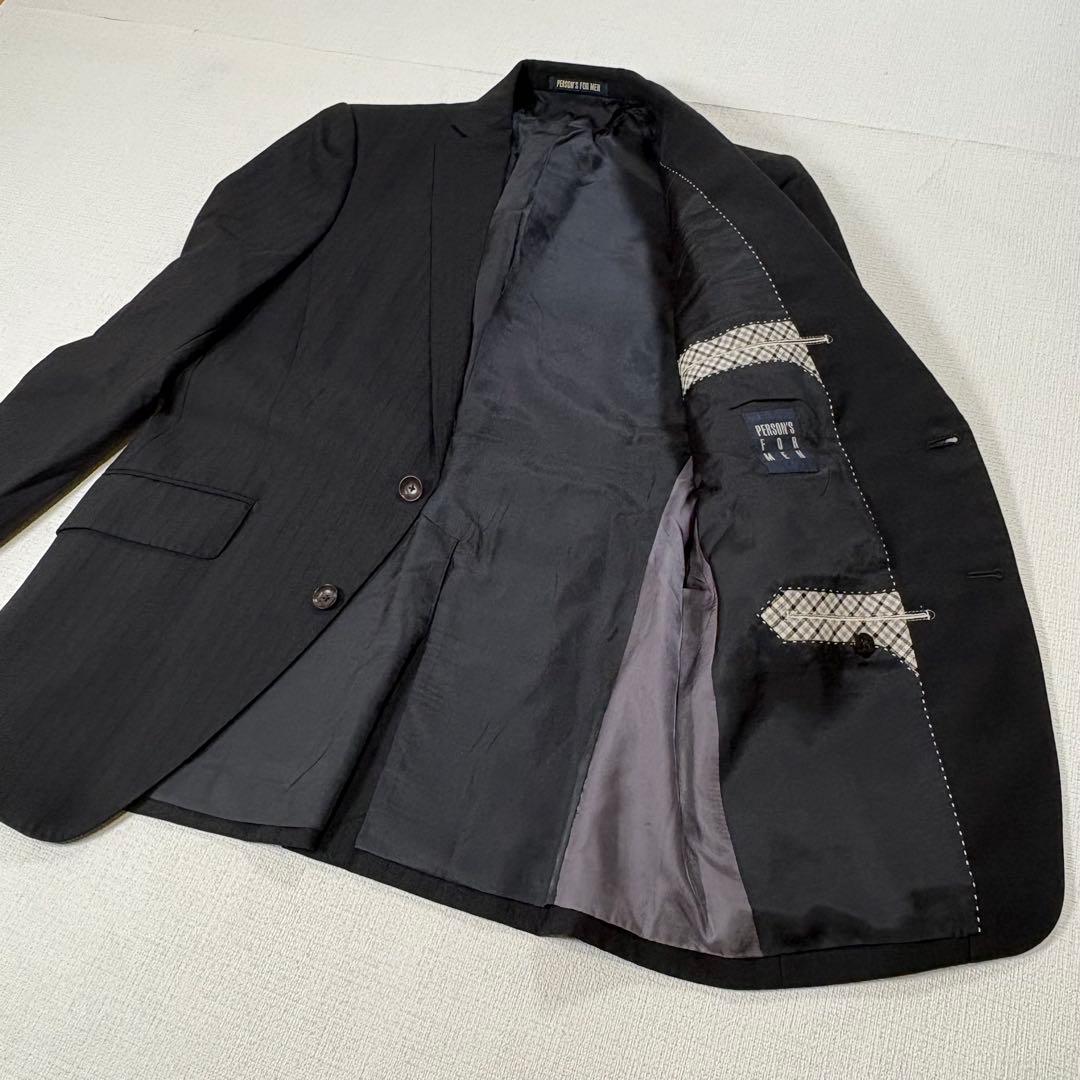 PERSON'S FOR MEN Suit Setup Black S-M