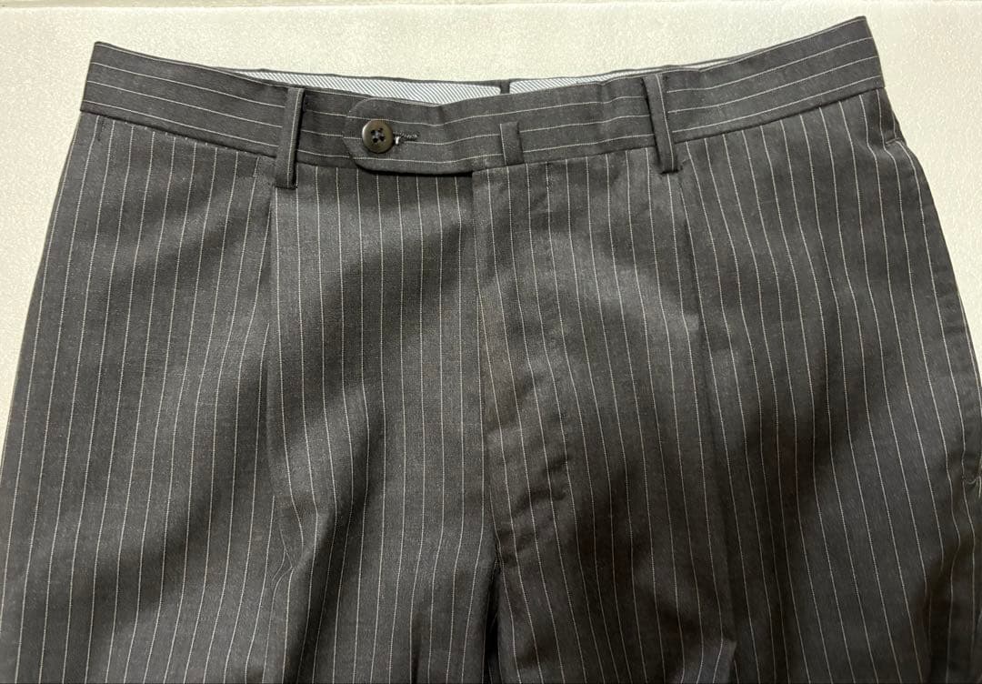 BEAMS F suit charcoal gray made in Japan 93 BEAMS f