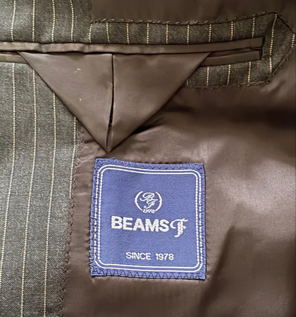 BEAMS F suit charcoal gray made in Japan 93 BEAMS f