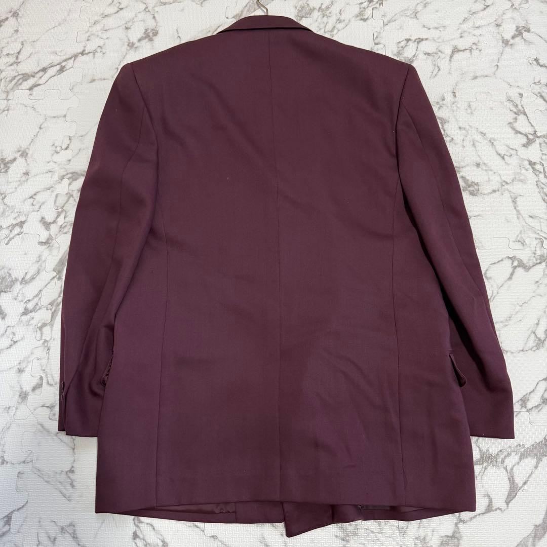 [vintage] Setup double suit classic red finest wool