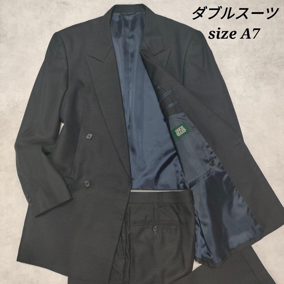 [A7 XL equivalent] Double suit setup dark gray men's large size