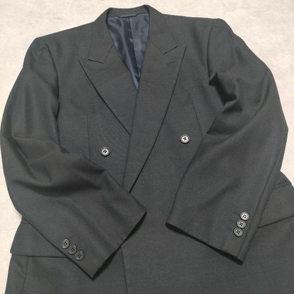 [A7 XL equivalent] Double suit setup dark gray men's large size