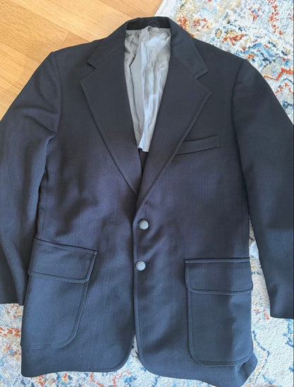 70s TOWNCRAFT setup SCOVILL flare pants metal buttons
