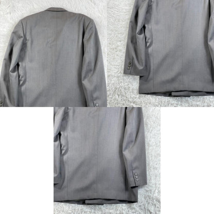 80s 90s 6 Button Double Suit Setup Gray Vintage