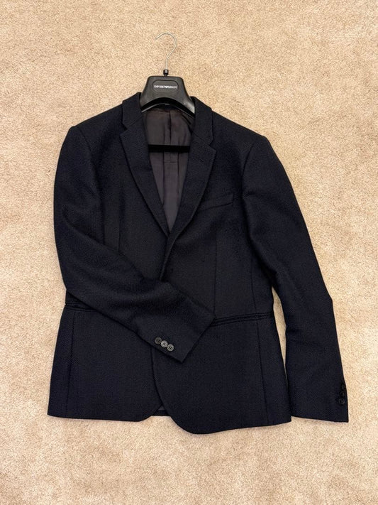Emporio Armani Dark Navy Slim Fit Jacket