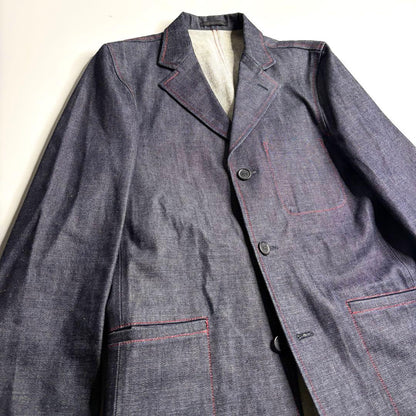 Balik Denim Setup Indigo Red Stitch Made in Japan Vintage