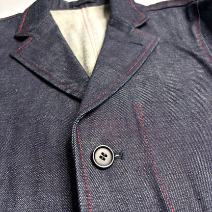 Balik Denim Setup Indigo Red Stitch Made in Japan Vintage