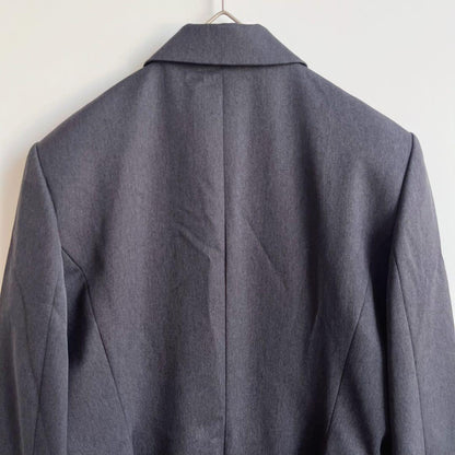 Good condition ◆ Suit jacket formal business office gray 9AR M