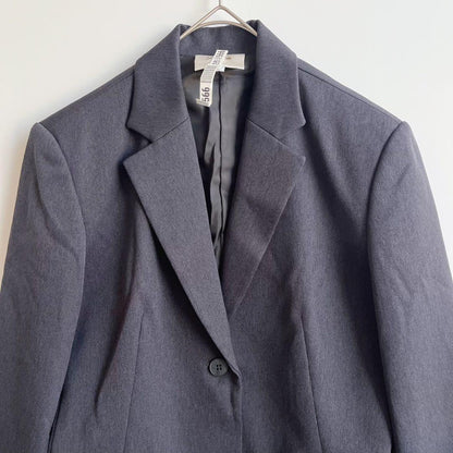 Good condition ◆ Suit jacket formal business office gray 9AR M
