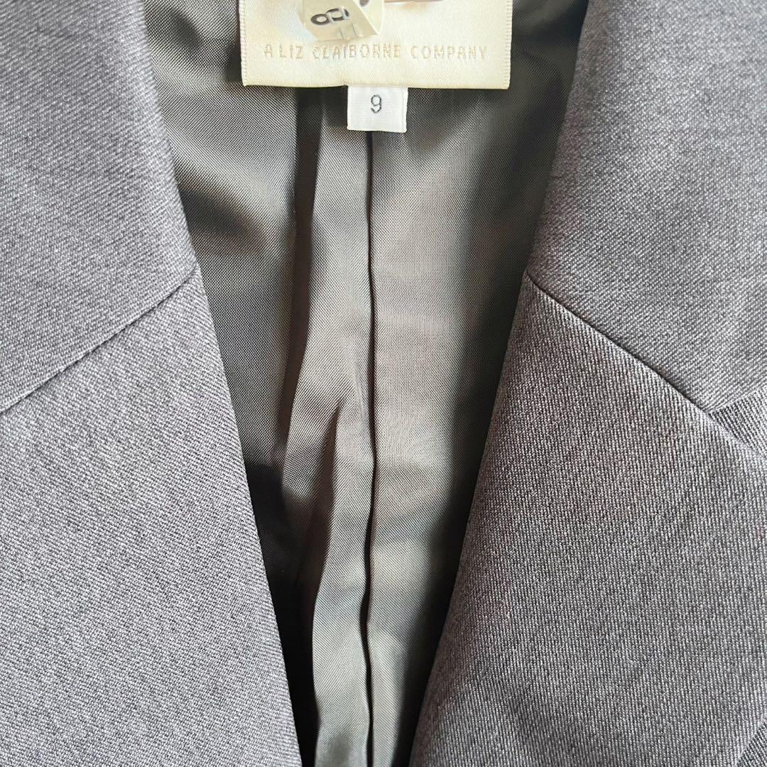 Good condition ◆ Suit jacket formal business office gray 9AR M