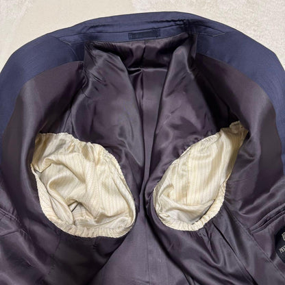 [Peyton Place] Shoulder padded double breasted setup Mode style