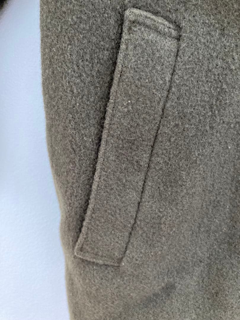 [Extremely beautiful/luxury] petit lapin 100% wool double coat rare design