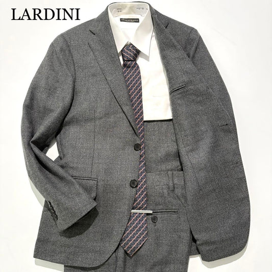 [With tag ☆ Very good condition] LARDINI setup boutonniere gray 46
