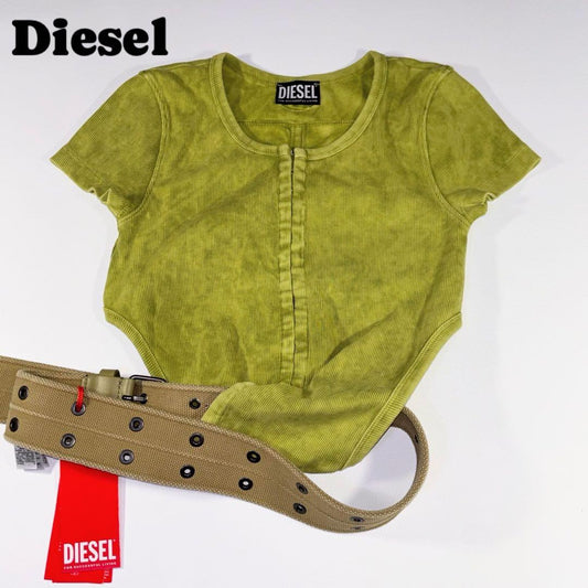 Worn by Ann Nakamura/Current DIESEL T-HOLDHOOK bodysuit