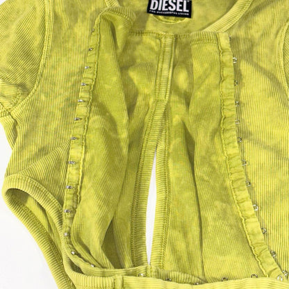 Worn by Ann Nakamura/Current DIESEL T-HOLDHOOK bodysuit