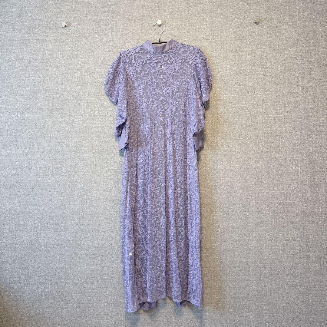 Ameri Vintage Spring Purple Lavender Wedding Party Dress