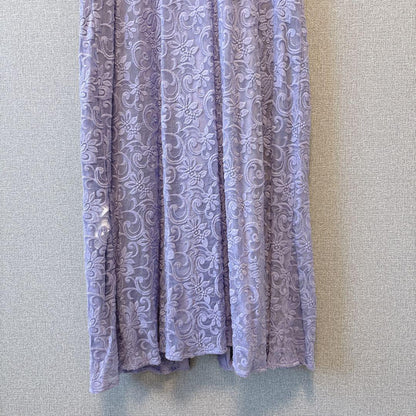 Ameri Vintage Spring Purple Lavender Wedding Party Dress