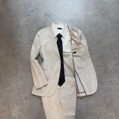 Men's Vintage Striped Setup Suit M Equivalent Good Condition