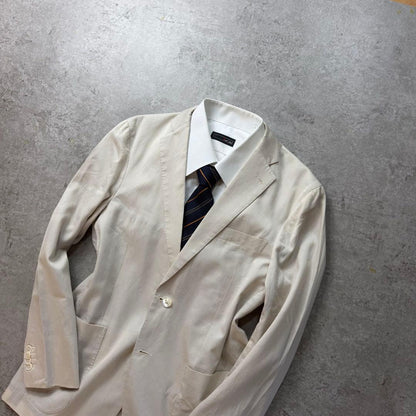 Men's Vintage Striped Setup Suit M Equivalent Good Condition