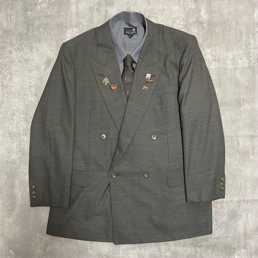 [Set of 5] Armani Setup Pins Tie Shirt Gray Coming of Age Ceremony