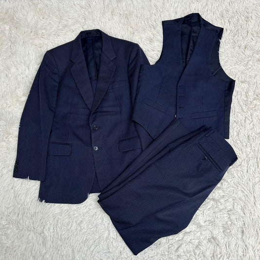 ✴︎ Timely Tino Rossi Vintage 3 Piece Suit Navy