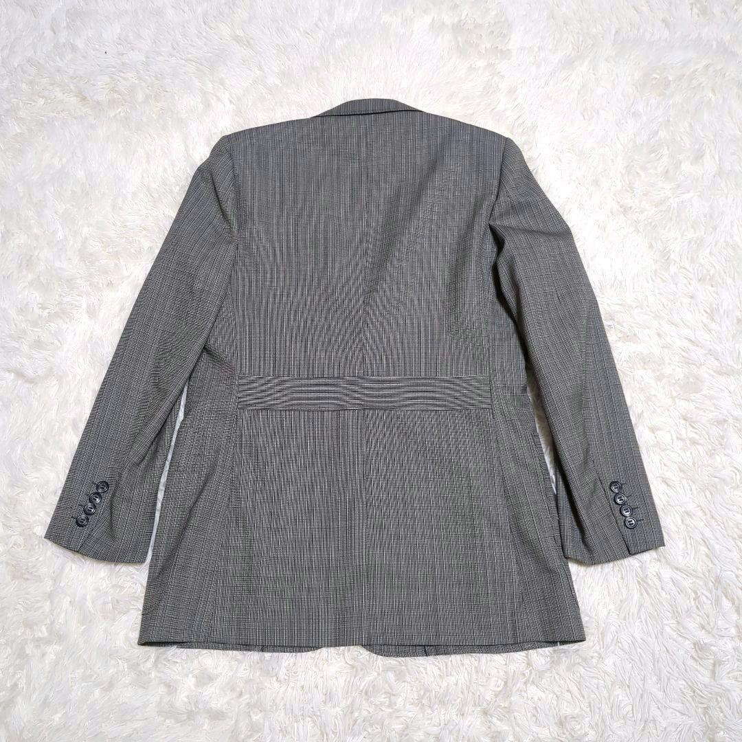 Good condition Rare✨Yves Saint Laurent Tailored Jacket Check Pattern Vintage