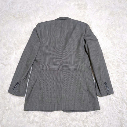 Good condition Rare✨Yves Saint Laurent Tailored Jacket Check Pattern Vintage