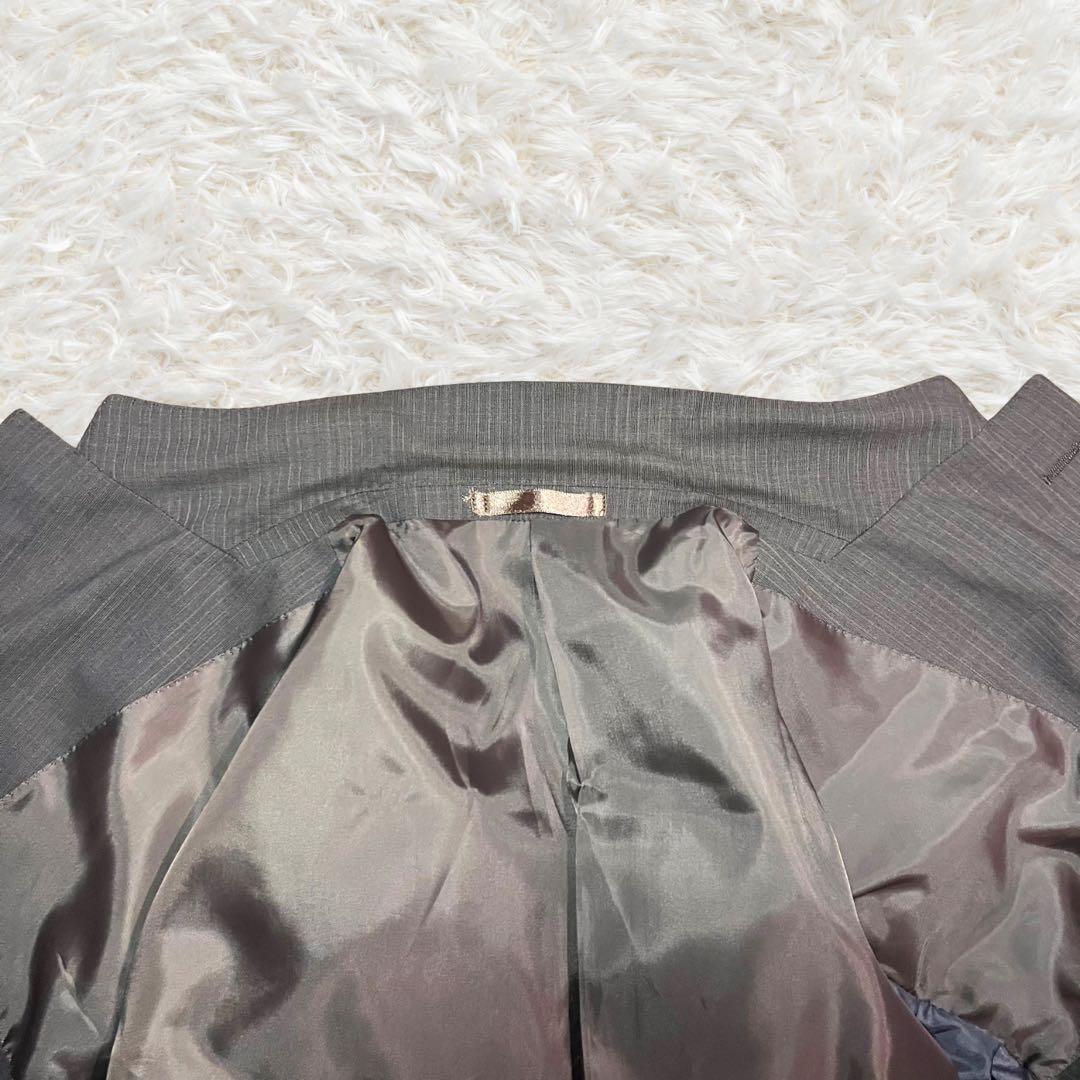[Extremely Good Condition] Vintage TOPVALU Wool Suit 2XL A8 Gray
