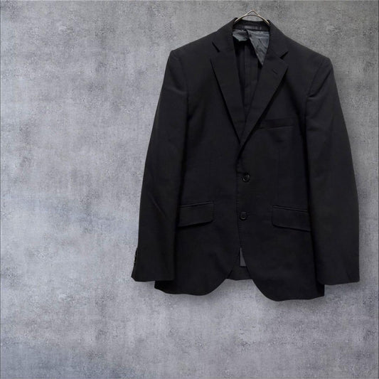 [Journal Works] Tailored Jacket Stripe Business Black