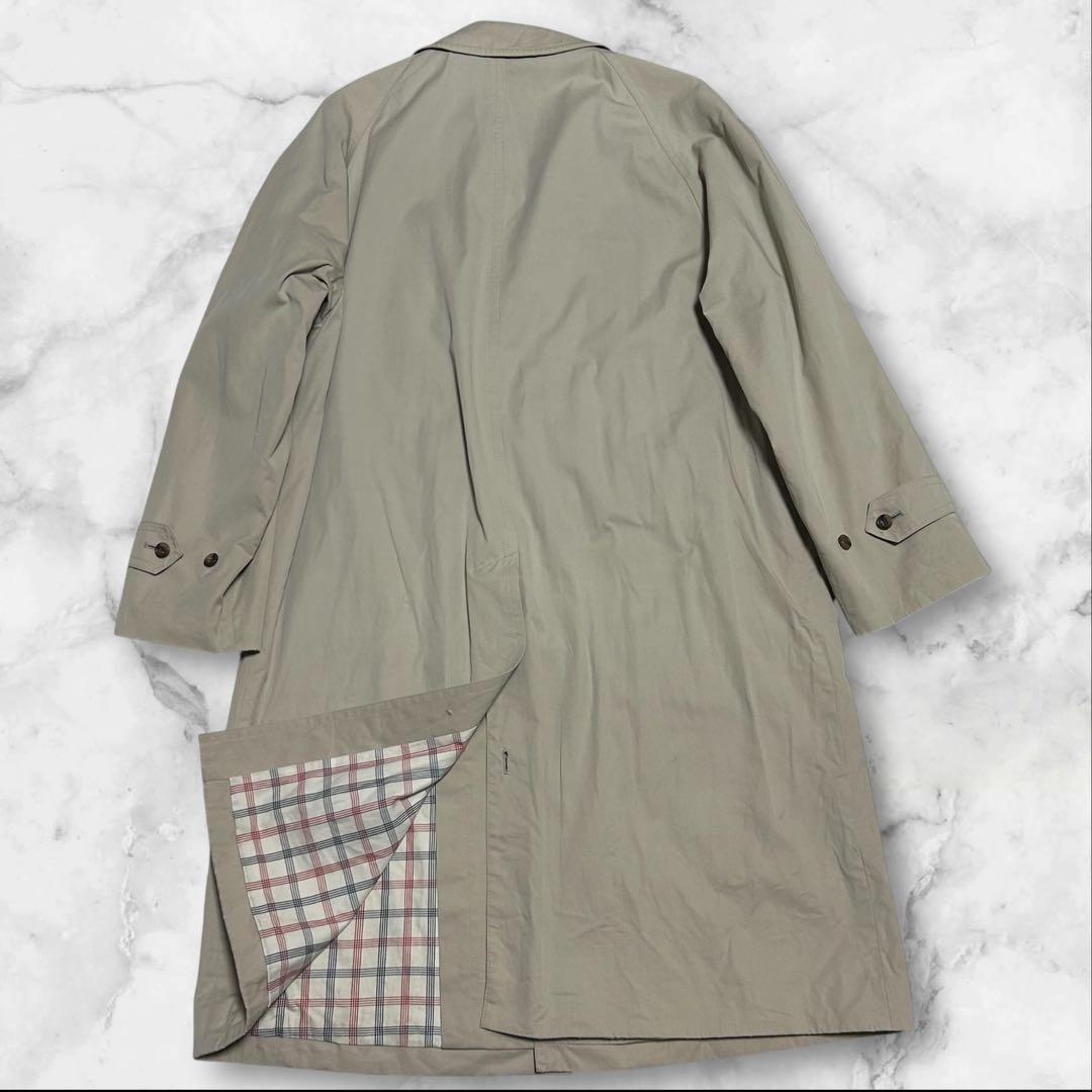 [Good Condition] New Yorker Stainless Steel Collar Coat S Check Lining NEWYORKER