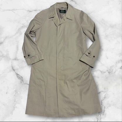 [Good Condition] New Yorker Stainless Steel Collar Coat S Check Lining NEWYORKER