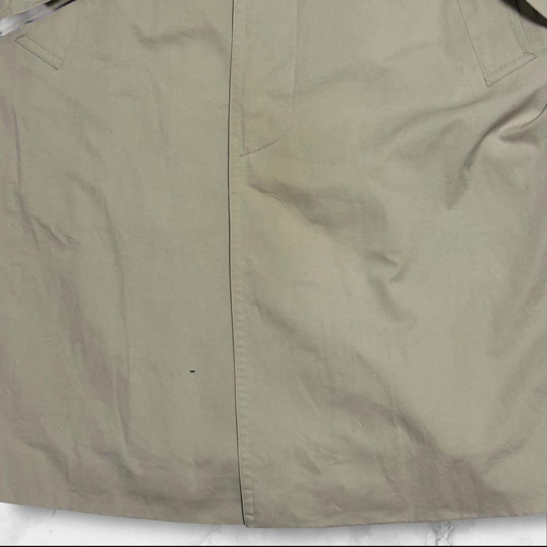 [Good Condition] New Yorker Stainless Steel Collar Coat S Check Lining NEWYORKER