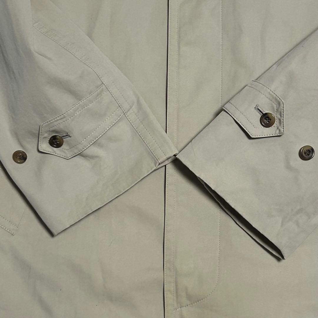 [Good Condition] New Yorker Stainless Steel Collar Coat S Check Lining NEWYORKER