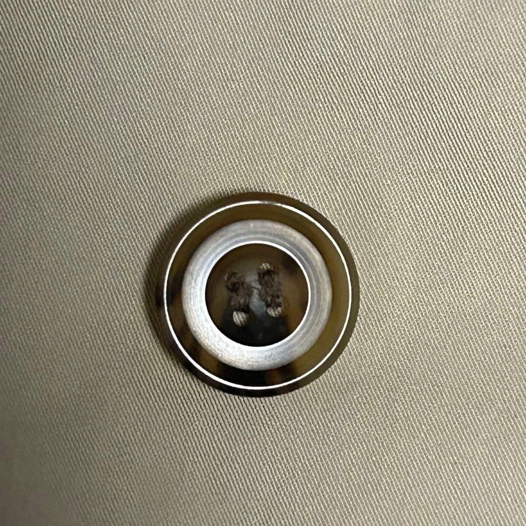 [Good Condition] New Yorker Stainless Steel Collar Coat S Check Lining NEWYORKER