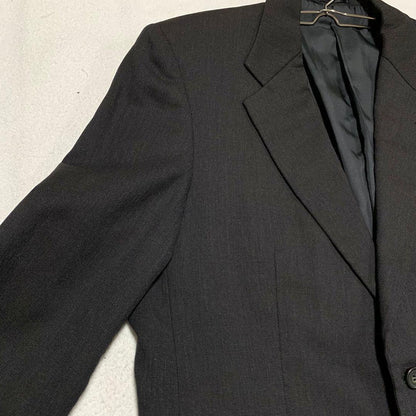 [Giorgini] Tailored jacket 100% wool with shoulder pads made in Japan 98AB6