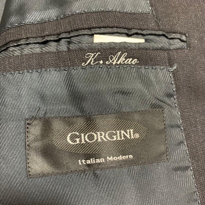 [Giorgini] Tailored jacket 100% wool with shoulder pads made in Japan 98AB6