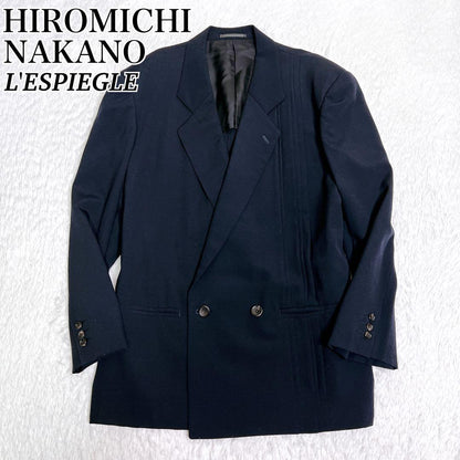 Rare 90s HIROMICHI NAKANO deformed pleats double jacket